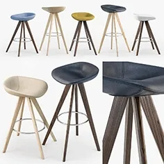 furniture – Calligaris Palm chair 3ds Max