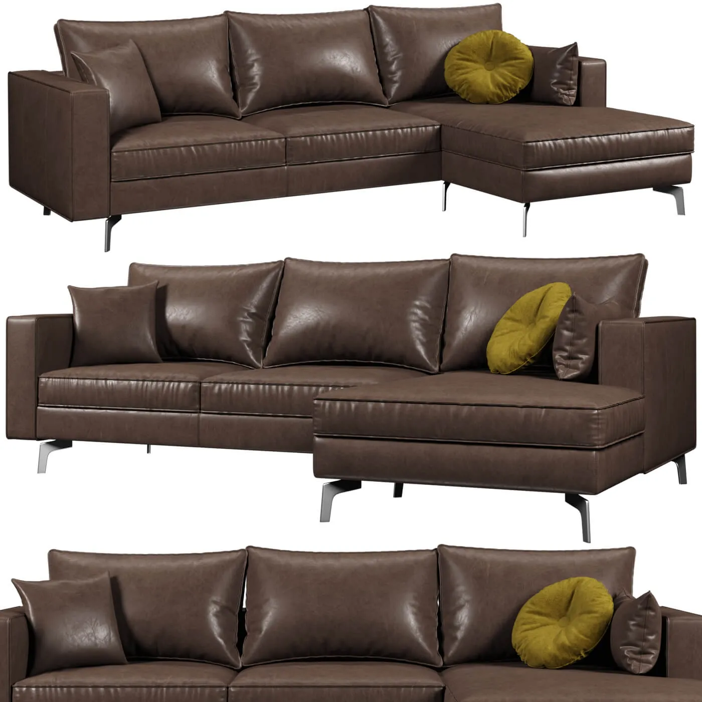 furniture – Calligaris Square sofa 3ds Max