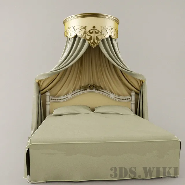furniture – Canopy bed 3ds Max