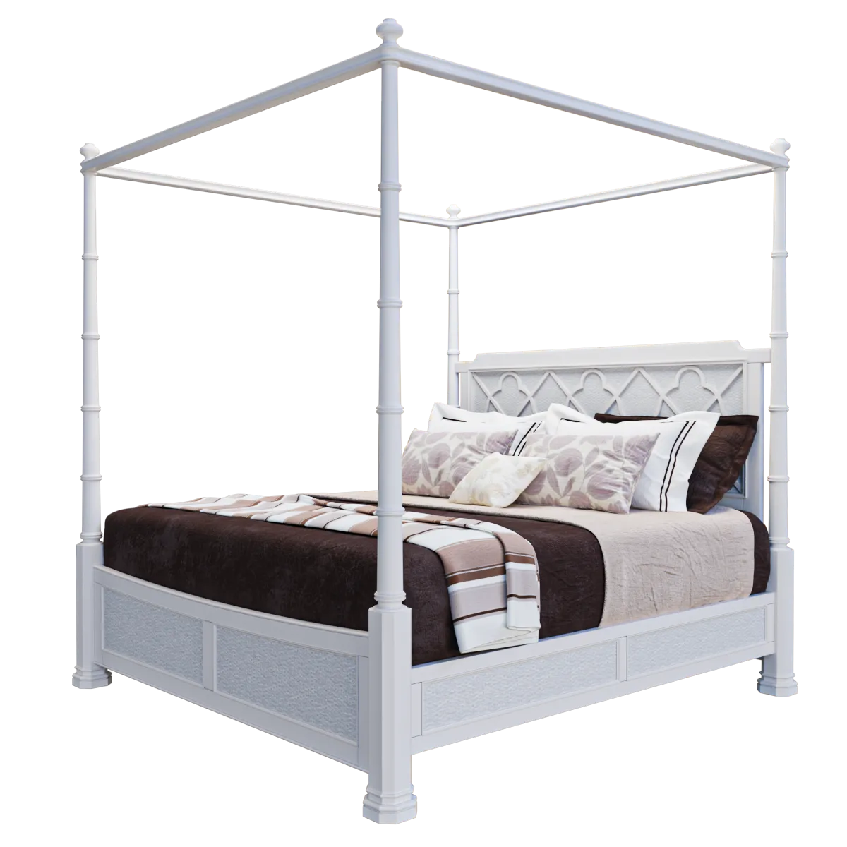 furniture – Canopy bed 3ds Max