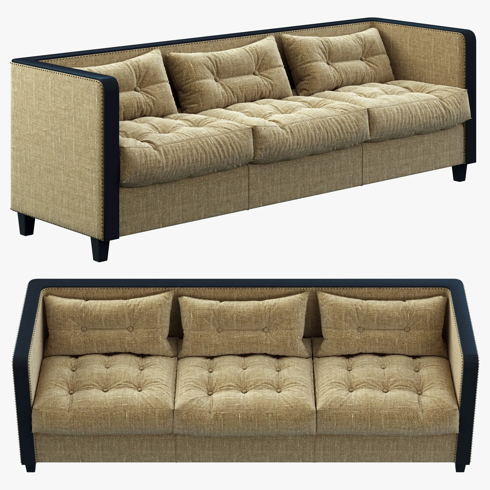 furniture – Cantori ReSole sofa 3 3ds Max