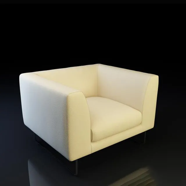 furniture – Cappellini Elan armchair 02 3ds Max