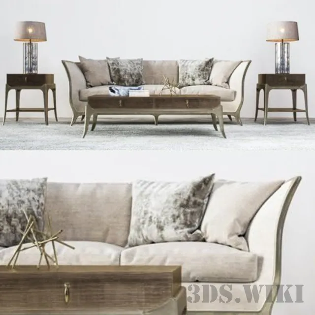 furniture – Caracole composition Avondale 3ds Max