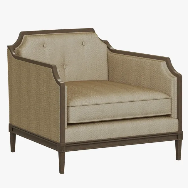 furniture – Caracole Frame of Reference armchair 3ds Max