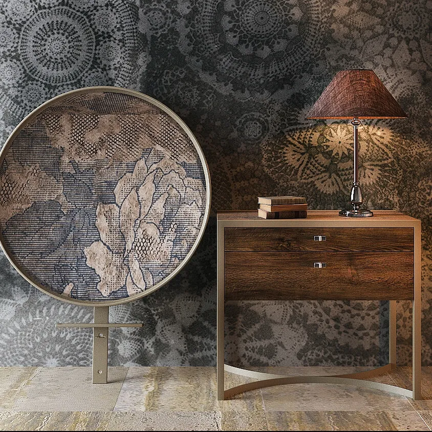 furniture – Caracole Nightstand Ats-Nitstd-001 3ds Max