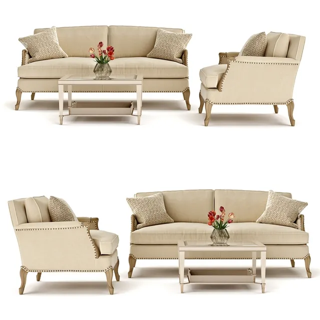 furniture – Caracole set 3ds Max