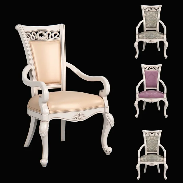 furniture – Carpenter Arm dining chair 3ds Max