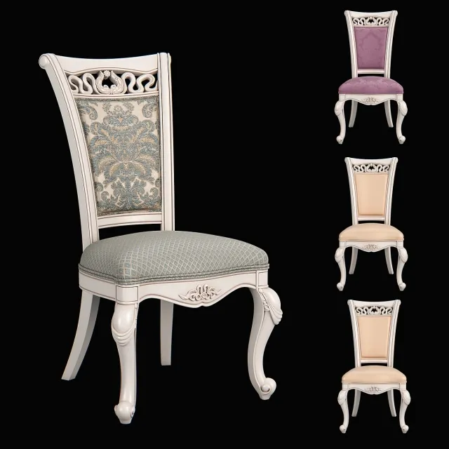 furniture – Carpenter dining chair A 573x680x1055 230 3ds Max