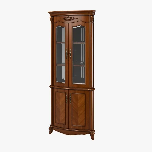 furniture – Carpenter high corner cabinet 3ds Max