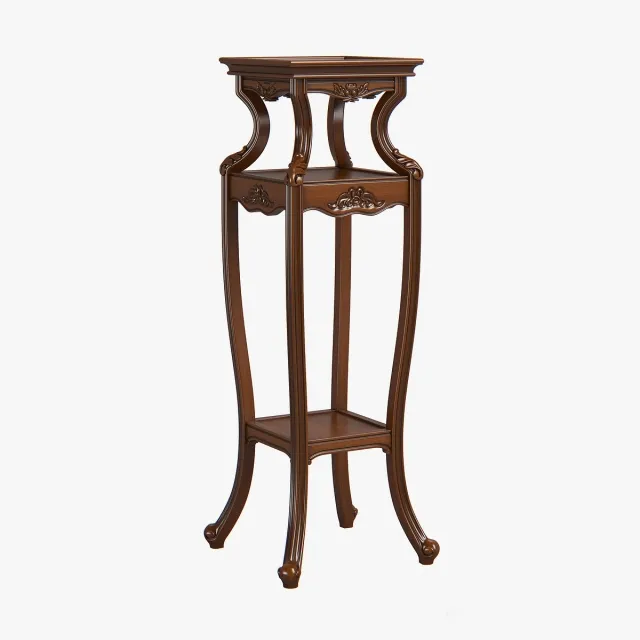 furniture – Carpenter high flower stand 330x330x1100 3ds Max