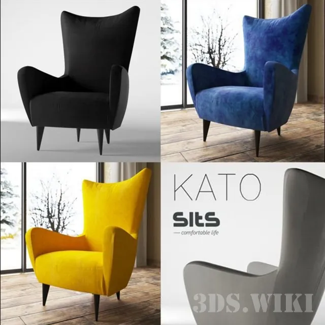 furniture – Casa Lightshell sofa 3ds Max