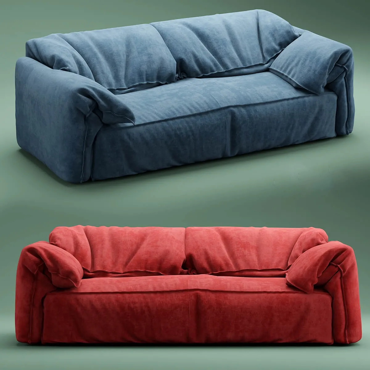 furniture – Casablanca baxter sofa 3ds Max