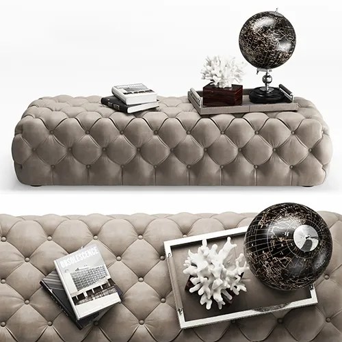 furniture – Casamilano Hyatt Ottoman 160 3ds Max