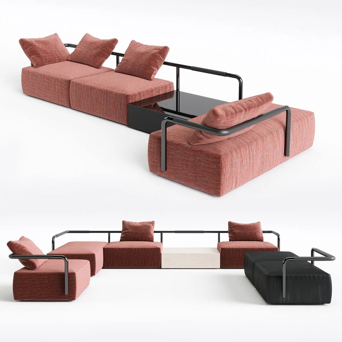 furniture – Cassina 503 soft props 3ds Max
