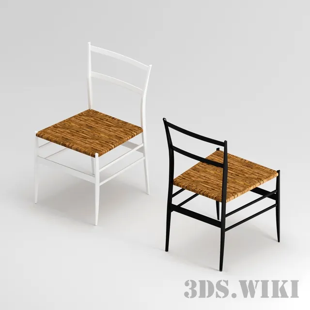 furniture – Cassina 699 Superleggera 3ds Max