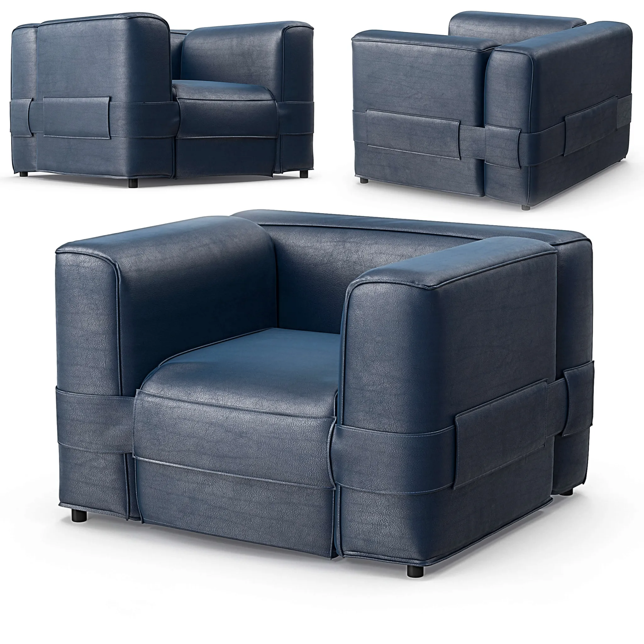 furniture – Cassina 932 armchair 3ds Max