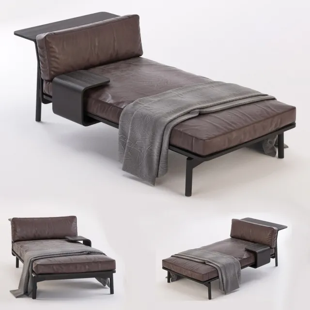 furniture – Cassina bed  288 3ds Max