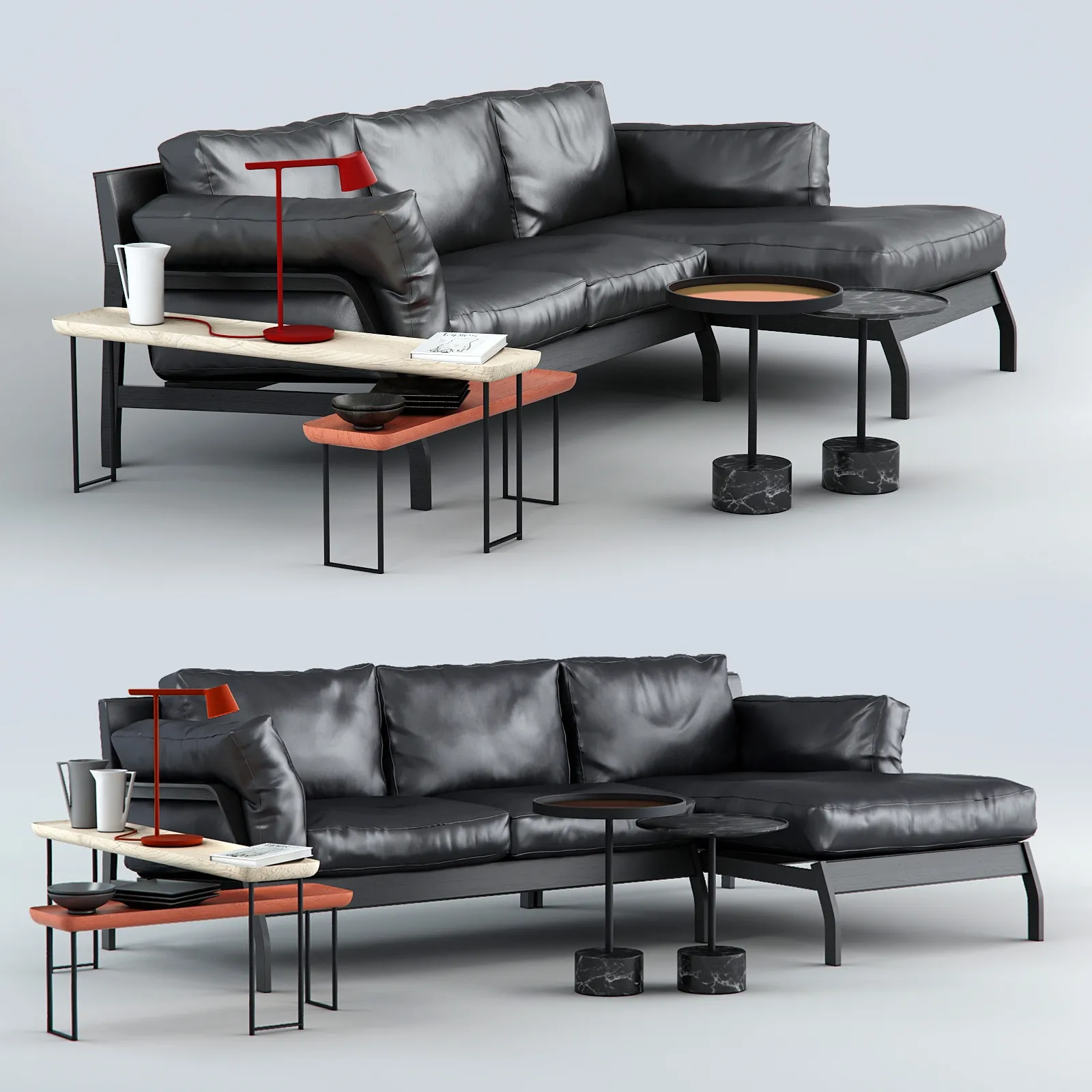 furniture – Cassina Eloro 285 Chaiselong 3ds Max