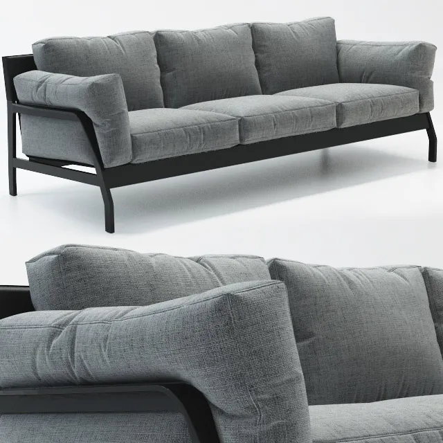 furniture – Cassina-Eloro sofa 098 3ds Max