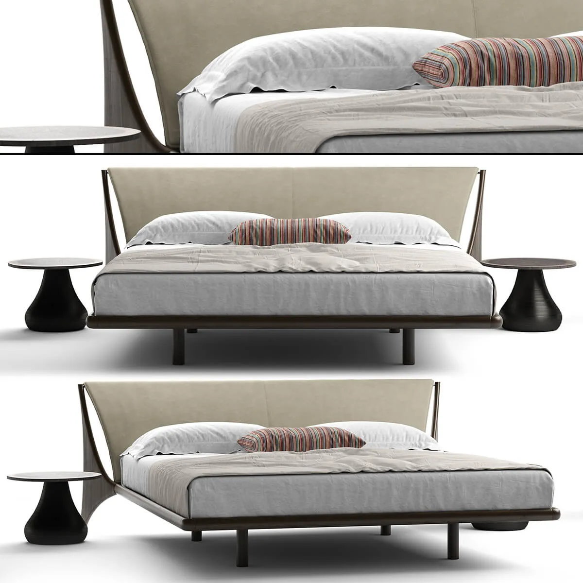 furniture – Cattelan Italia Nelson bed 08 3ds Max