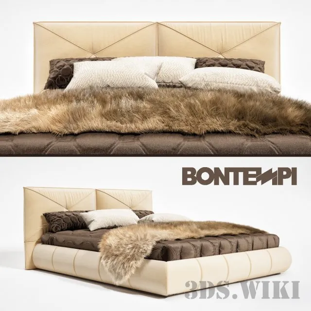 furniture – Catun bed 3ds Max