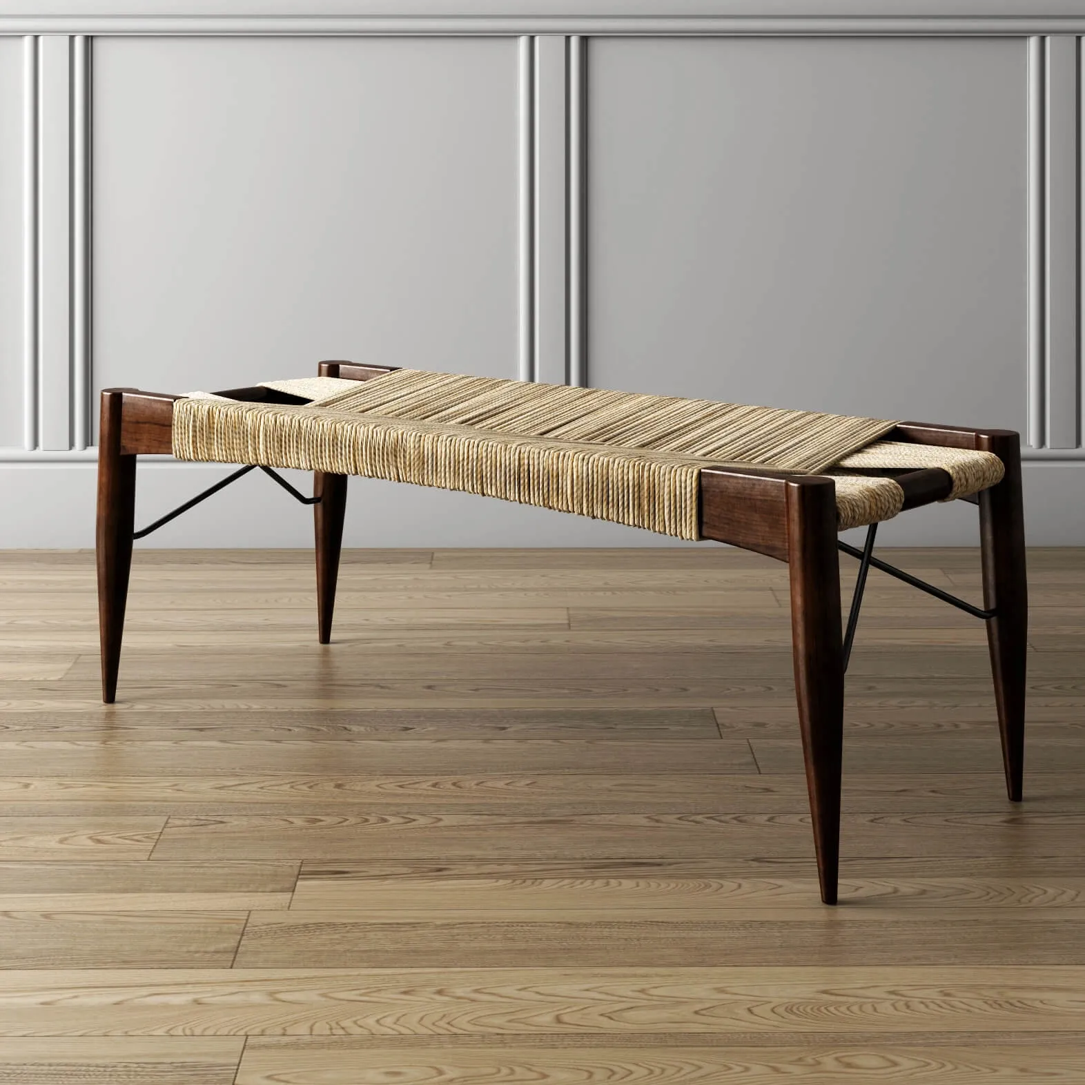 furniture – CB2 wrap bench 3ds Max