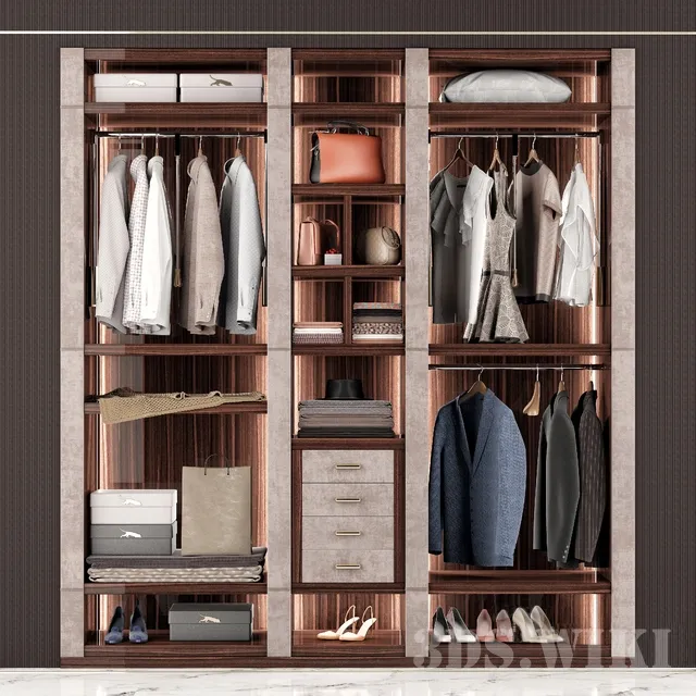 furniture – CC Wardrobe 3ds Max