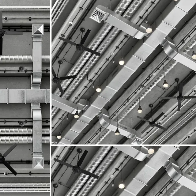 furniture – Ceiling Ventilation 5 3ds Max