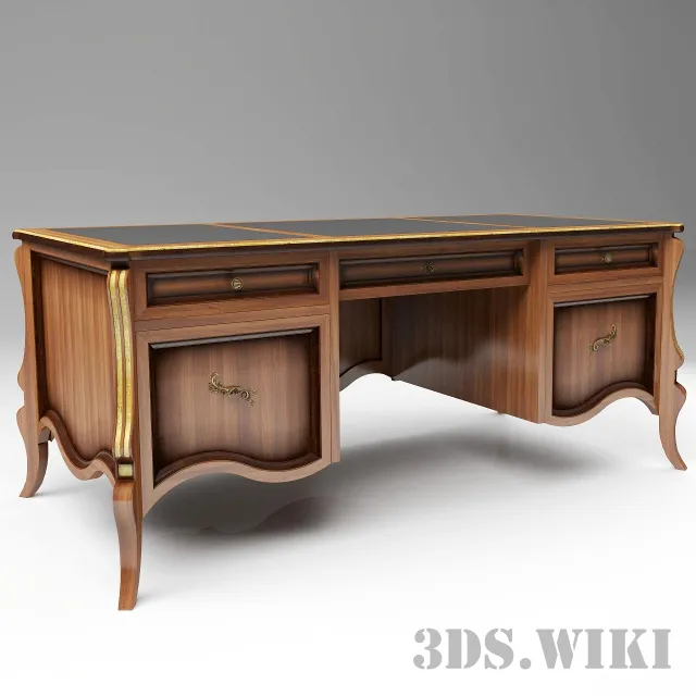 furniture – Cezanne BOTTEGA writing desk 3ds Max