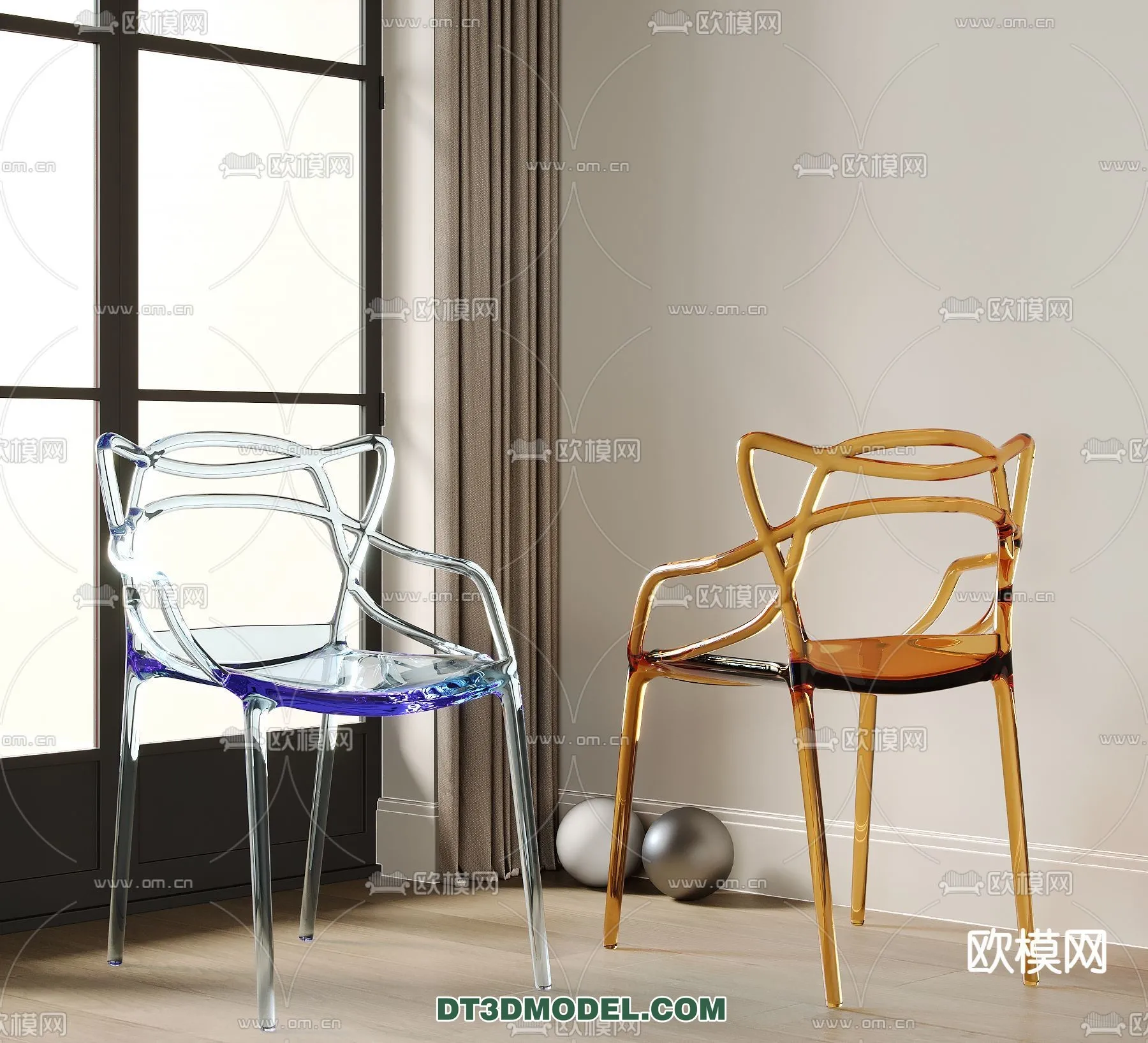 FURNITURE – CHAIR – 3D Model For Interior Design – 1971