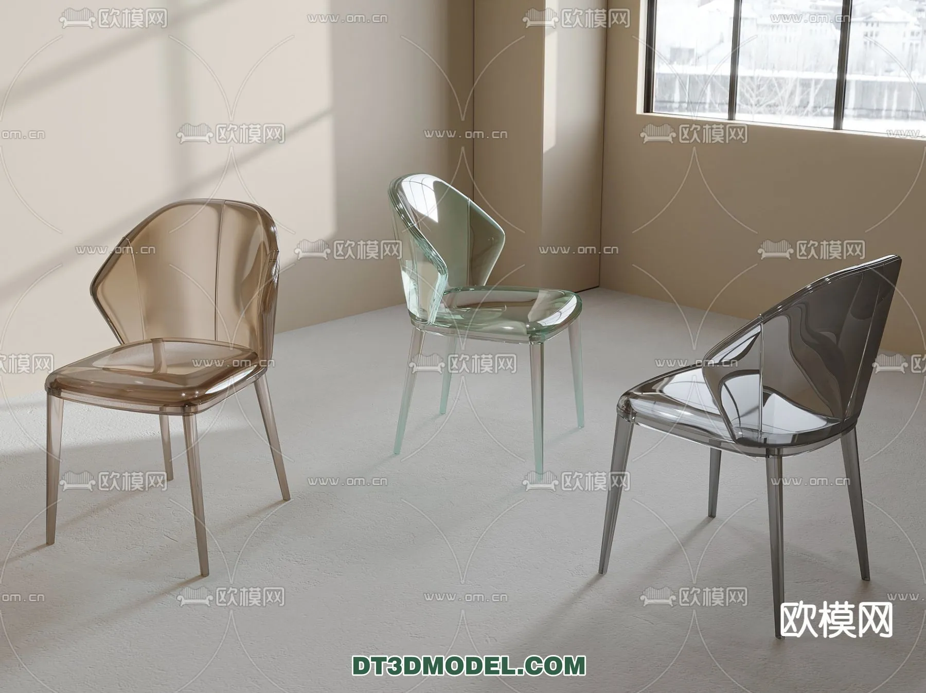 FURNITURE – CHAIR – 3D Model For Interior Design – 1996