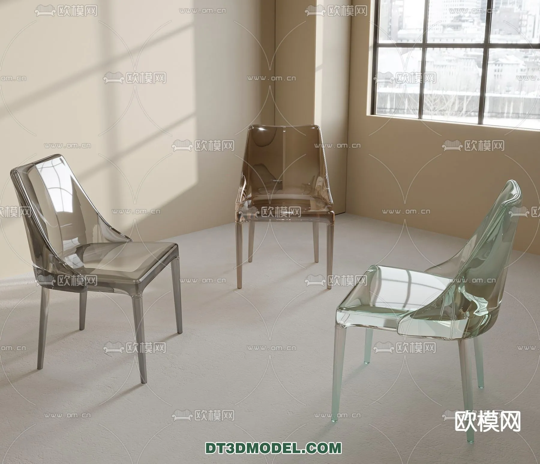 FURNITURE – CHAIR – 3D Model For Interior Design – 1997