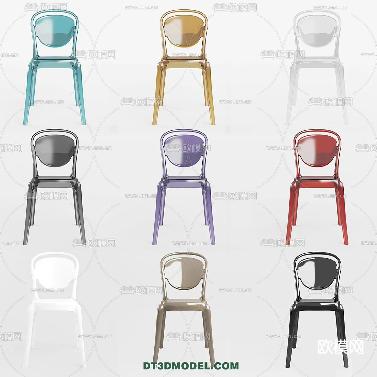 FURNITURE – CHAIR – 3D Model For Interior Design – 2003