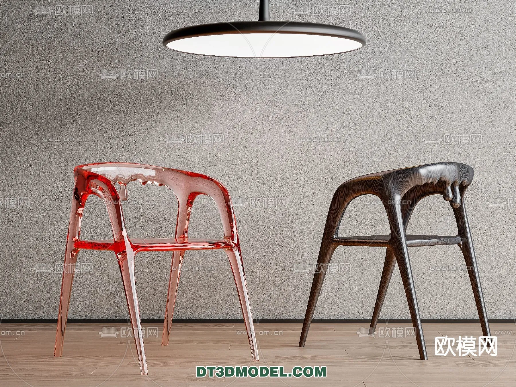 FURNITURE – CHAIR – 3D Model For Interior Design – 2005