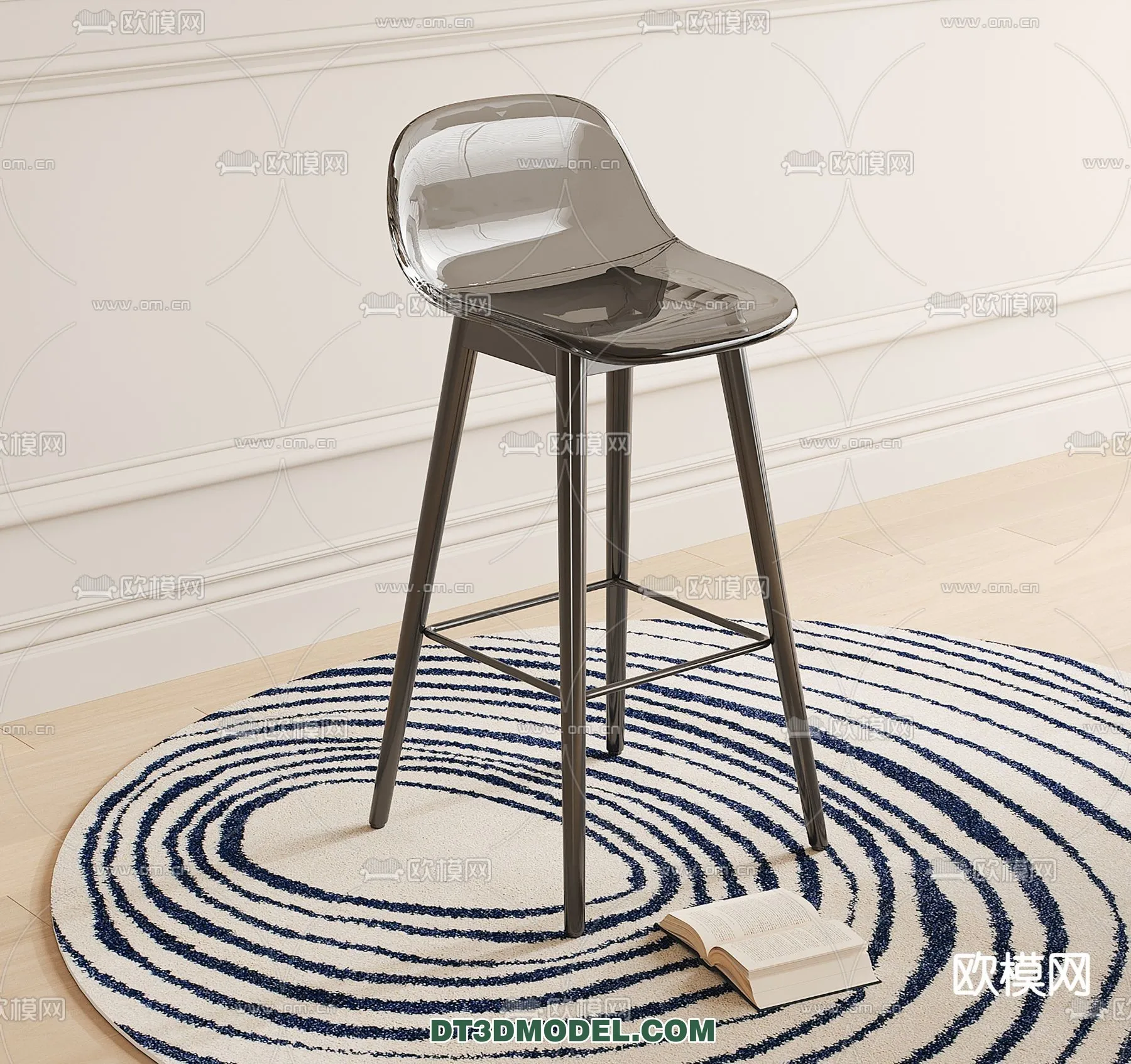 FURNITURE – CHAIR – 3D Model For Interior Design – 2024