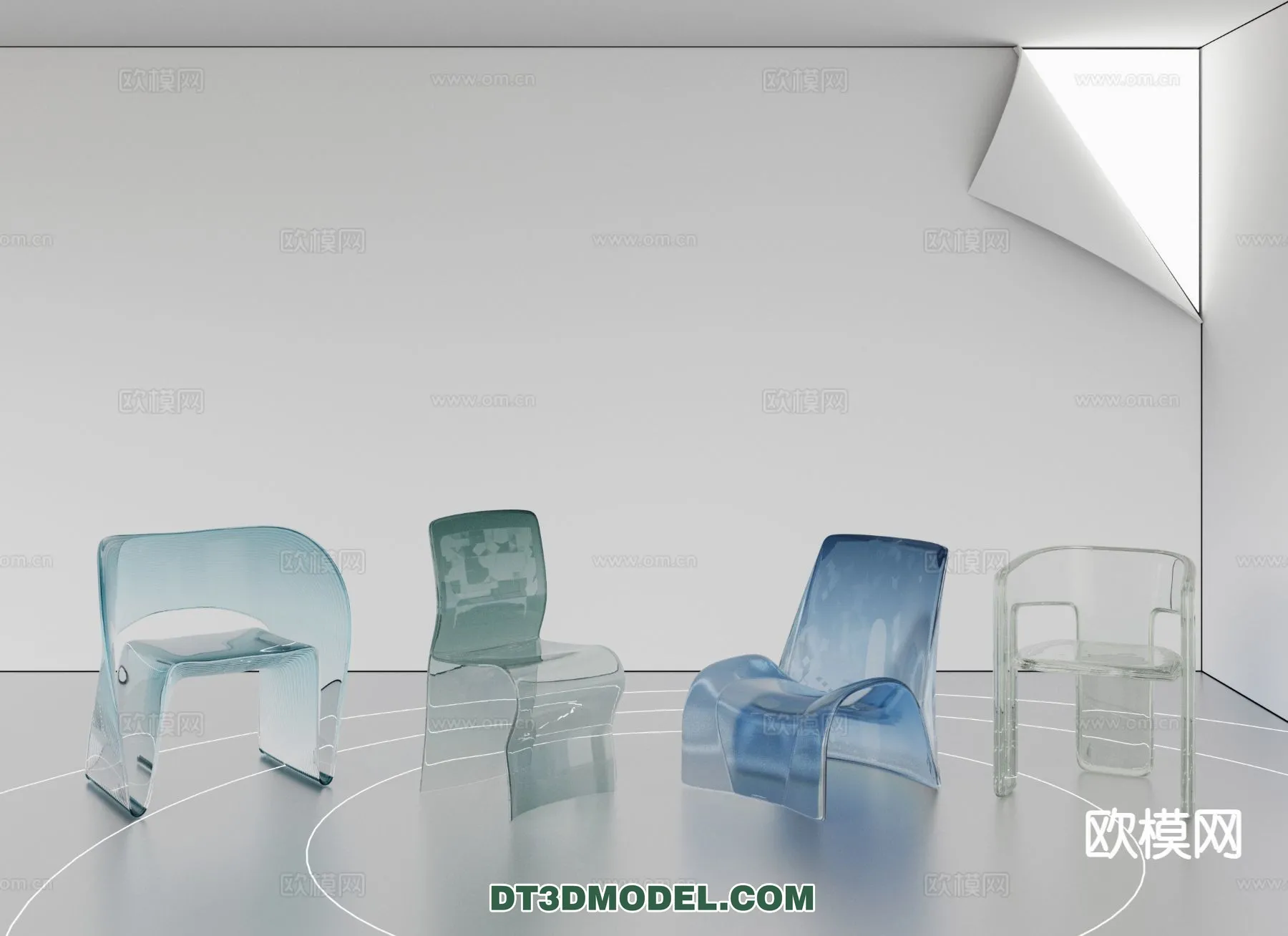 FURNITURE – CHAIR – 3D Model For Interior Design – 2049