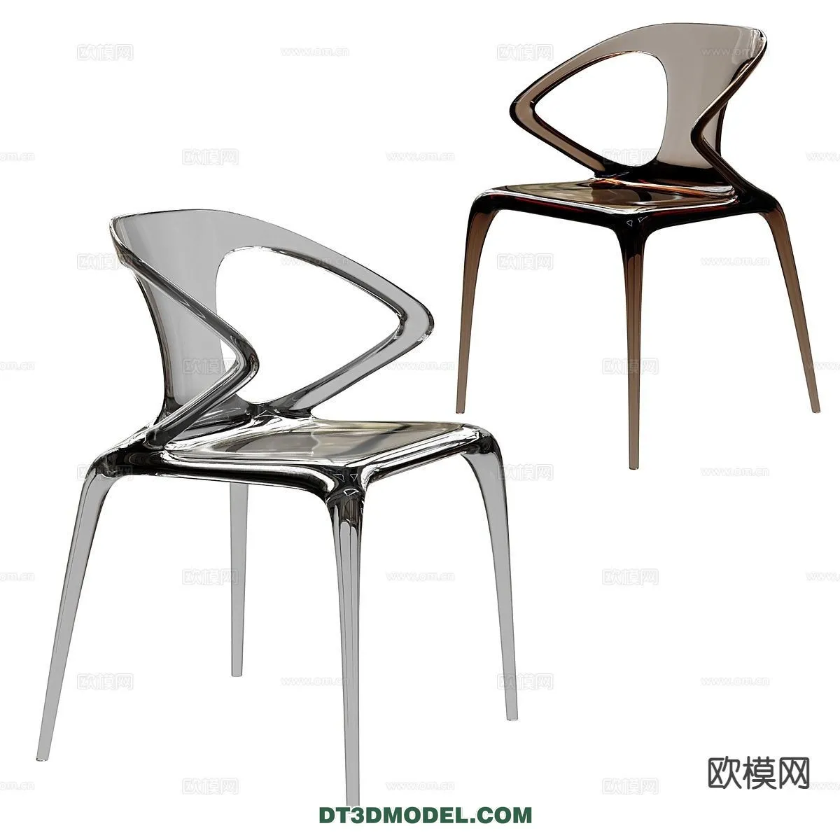 FURNITURE – CHAIR – 3D Model For Interior Design – 2058