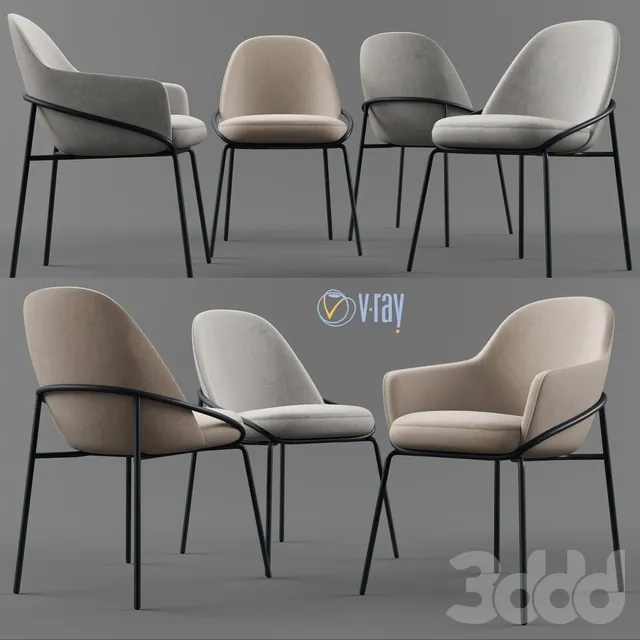 FURNITURE – CHAIR – 3D MODELS – 3DS MAX – FREE DOWNLOAD – 7357