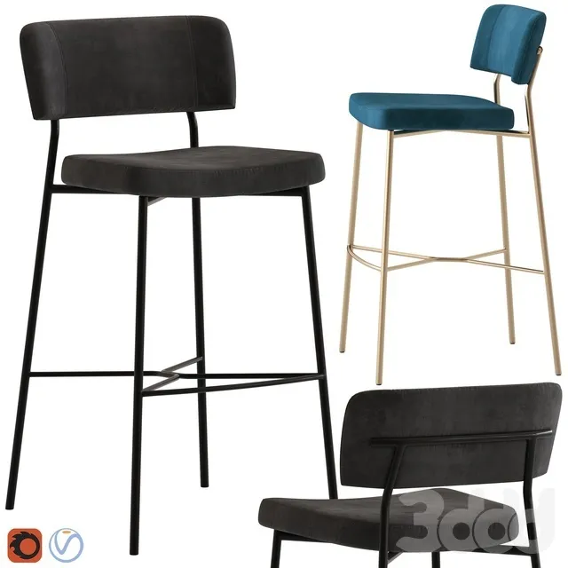 FURNITURE – CHAIR – 3D MODELS – 3DS MAX – FREE DOWNLOAD – 7585