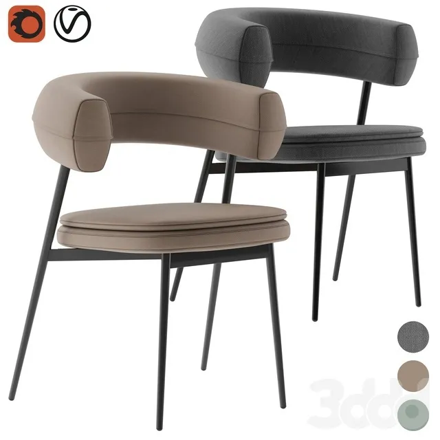 FURNITURE – CHAIR – 3D MODELS – 3DS MAX – FREE DOWNLOAD – 7724