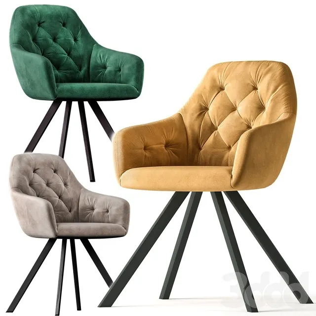 FURNITURE – CHAIR – 3D MODELS – 3DS MAX – FREE DOWNLOAD – 7734