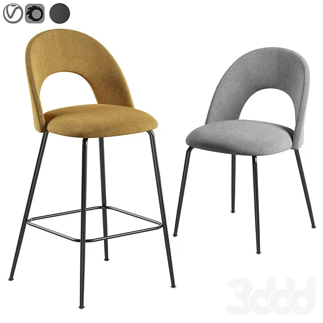 FURNITURE – CHAIR – 3D MODELS – 3DS MAX – FREE DOWNLOAD – 7856