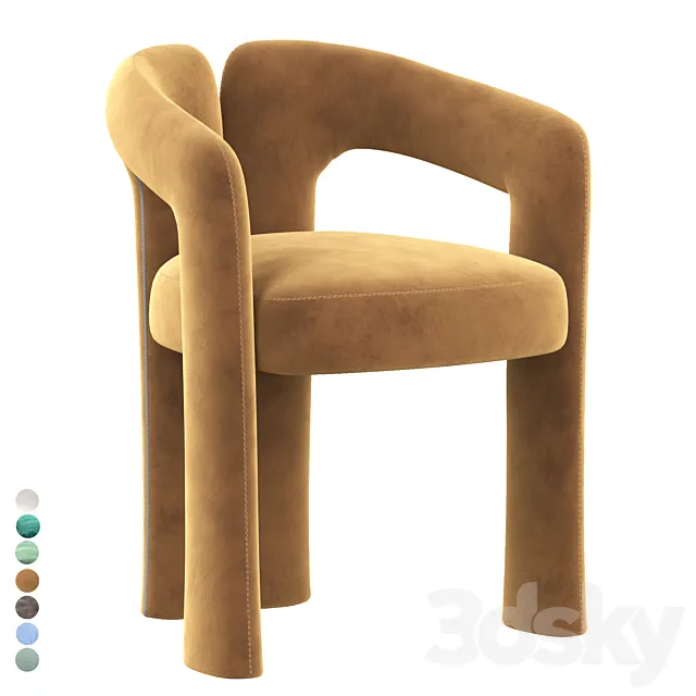 FURNITURE – CHAIR – 3D MODELS – 3DS MAX – FREE DOWNLOAD – 8009