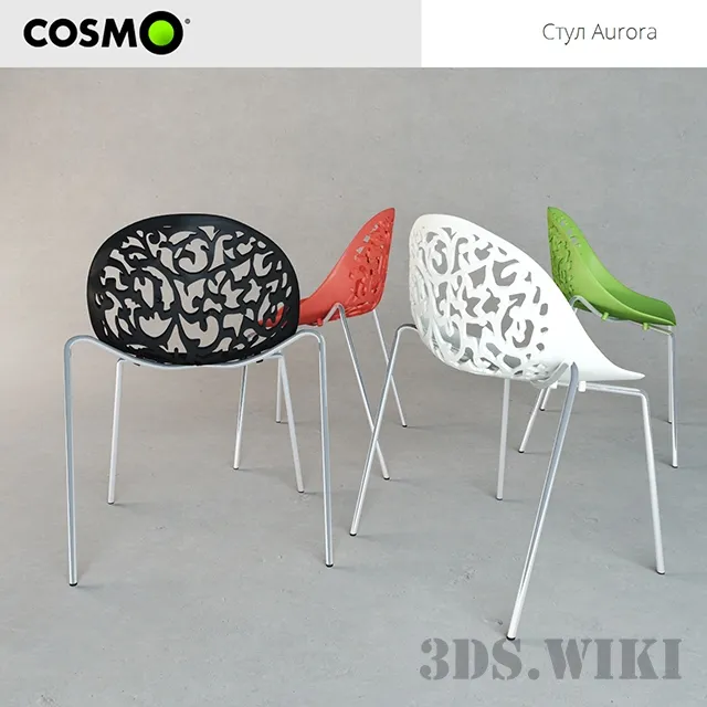furniture – Chair “Aurora” Marcello Gigliani 3ds Max
