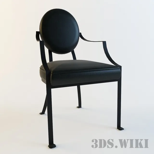 furniture – Chair BAXTER Gambretta 3ds Max