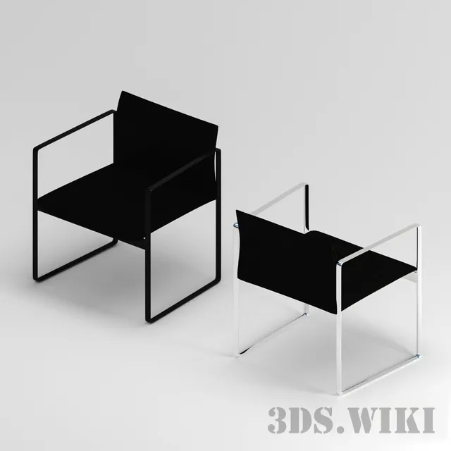 furniture – Chair Cassina 184 Eve 3ds Max