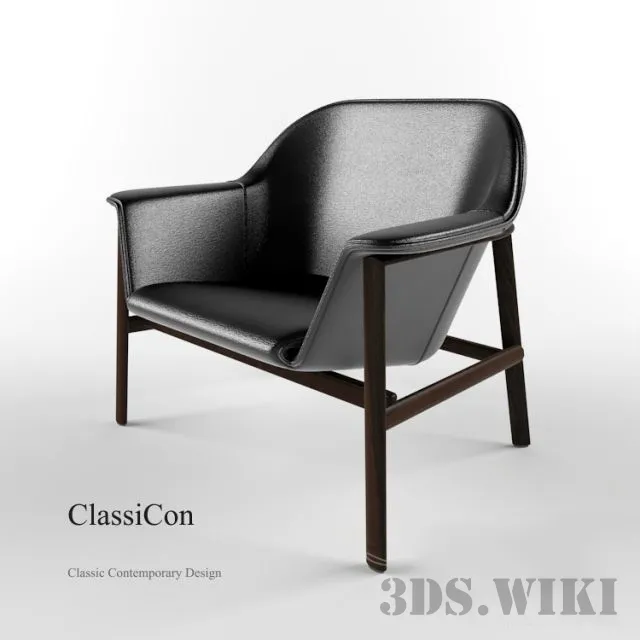 furniture – Chair Classicon Sedan 3ds Max
