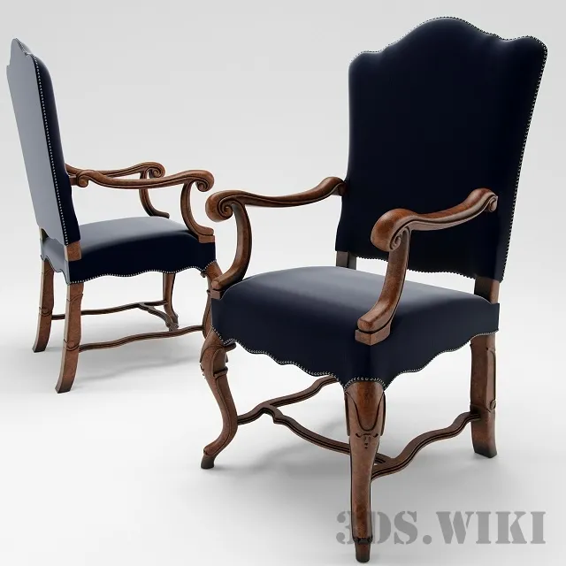 furniture – Chair Ebanista TREVISO 3ds Max
