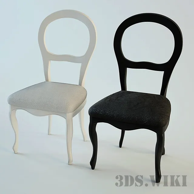 furniture – Chair ETZEL Ipe Cavalli Visionnaire 3ds Max