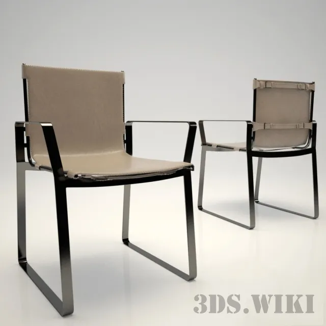 furniture – Chair Fendi Casa Blixen 3ds Max